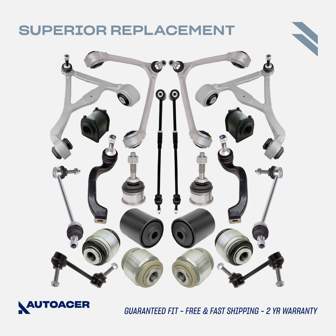 Complete Front & Rear Suspension Kit: Everything You Need to Know