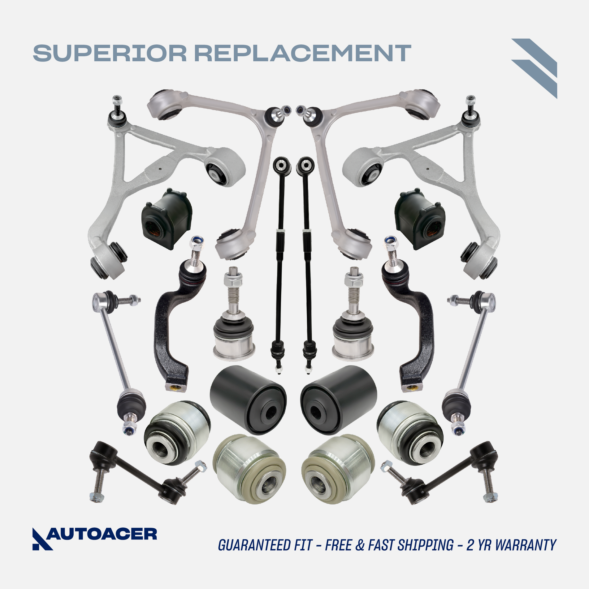 Complete Front & Rear Suspension Kit: Everything You Need to Know