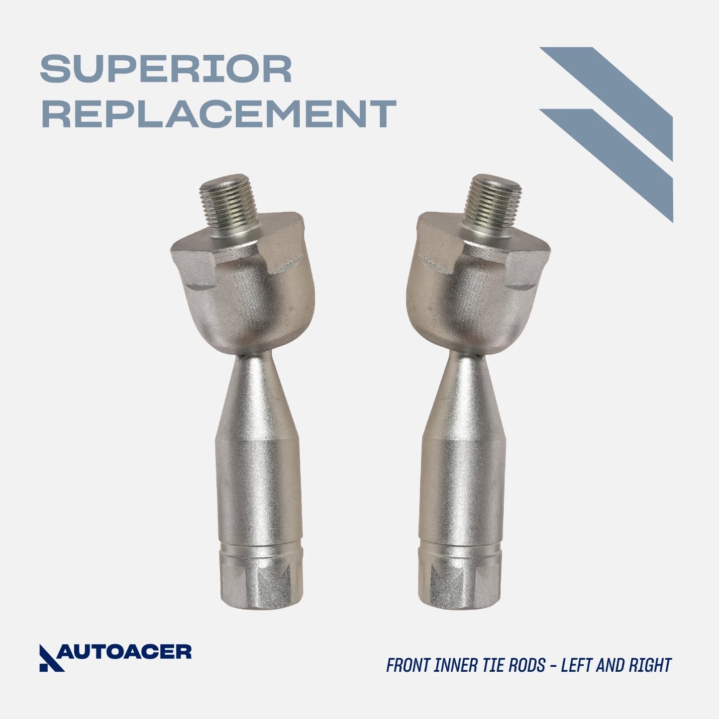 Suspension Kit 8 Piece - Front Upper & Lower Control Arm Ball Joints & Tie Rod Kit Compatible with TOYOTA TACOMA 1995-2004 4WD, PRE-RUNNER 1998-2004 2WD Models