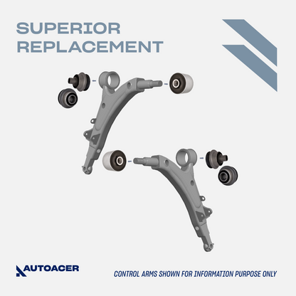 Control Arm Bushing Kit 6 Pcs - Front Lower Control Arm Bushings for Lexus LS430 2001-2006