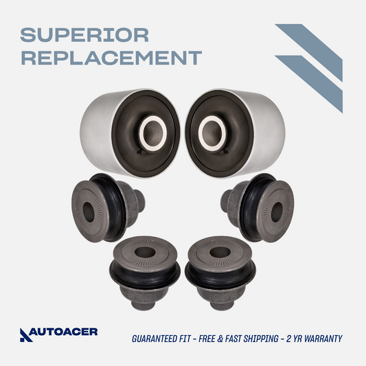 Control Arm Bushing Kit 6 Pcs - Front Lower Control Arm Bushings for Lexus LS430 2001-2006