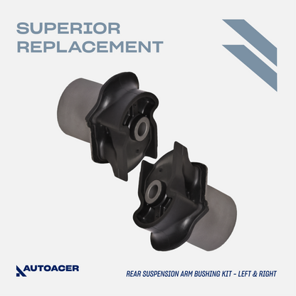 Rear Crossmember Axle Beam Bushing Kit 2 Pcs for Toyota Sienna Year 2004-2020