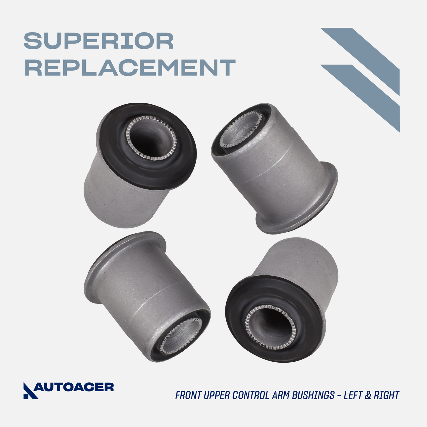 Front Upper Control Arm Bushes & Ball Joint Kit 6 Pcs for Toyota Tacoma 1995-2004 All 2WD Models