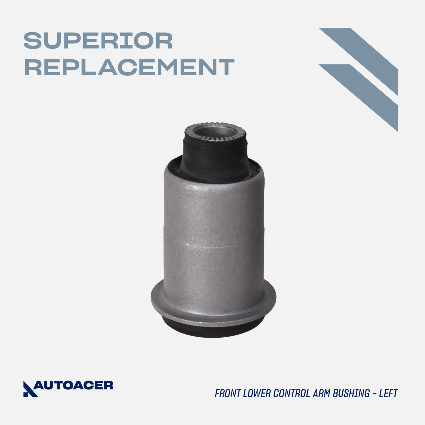 Front Suspension Kit 2 Piece - Front Lower Control/Trailing Arm Bushings for Toyota Tacoma S-Runner 2001-2004, Base 2001-2004, DLX 2001-2003, Tacoma 1995-2000, RWD / 2WD Models