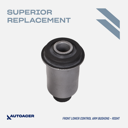 Front Suspension Kit 2 Piece - Front Lower Control/Trailing Arm Bushings for Toyota Tacoma S-Runner 2001-2004, Base 2001-2004, DLX 2001-2003, Tacoma 1995-2000, RWD / 2WD Models