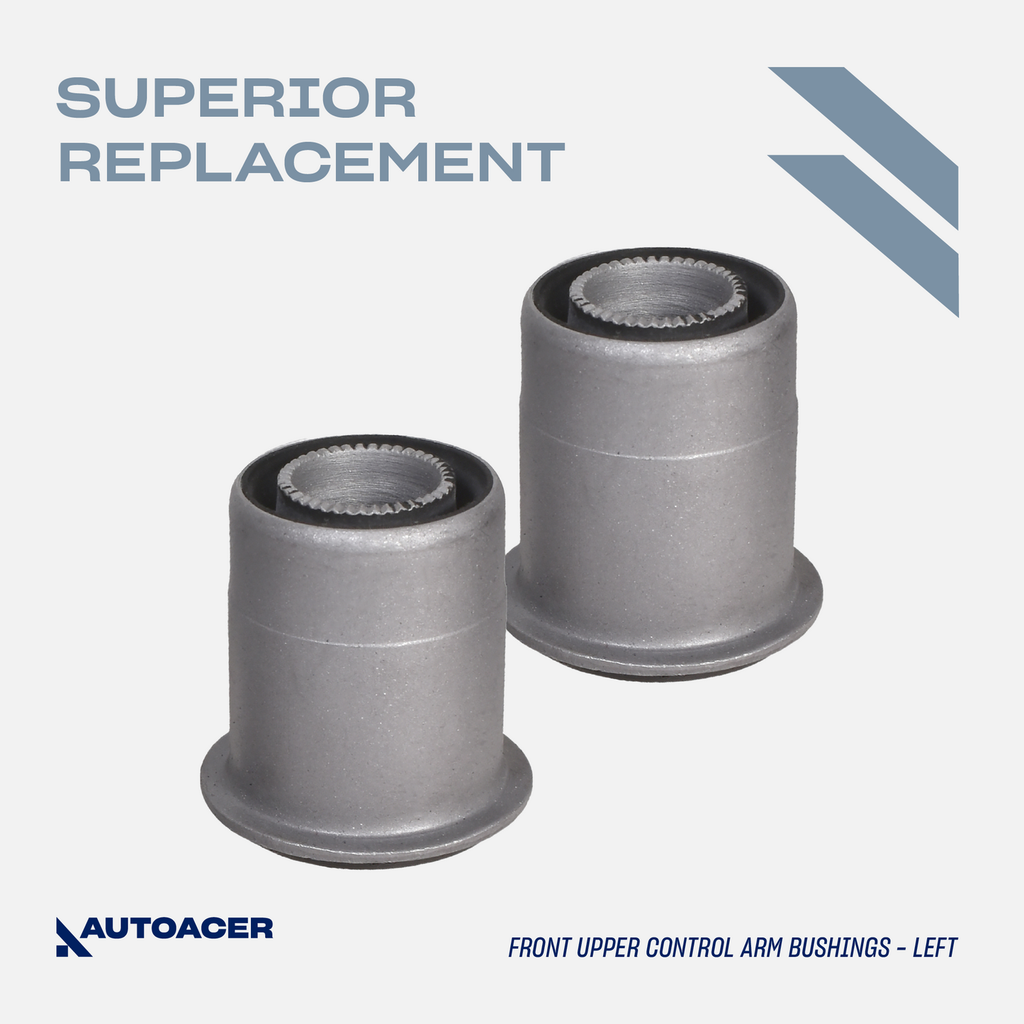 Front Bushing Kit 4 Piece - Front Upper Control Arm Bushes for Toyota Tacoma S-Runner 2001-2004, Base 2001-2004, DLX 2001-2003, RWD 1995-2000, RWD / 2WD Models