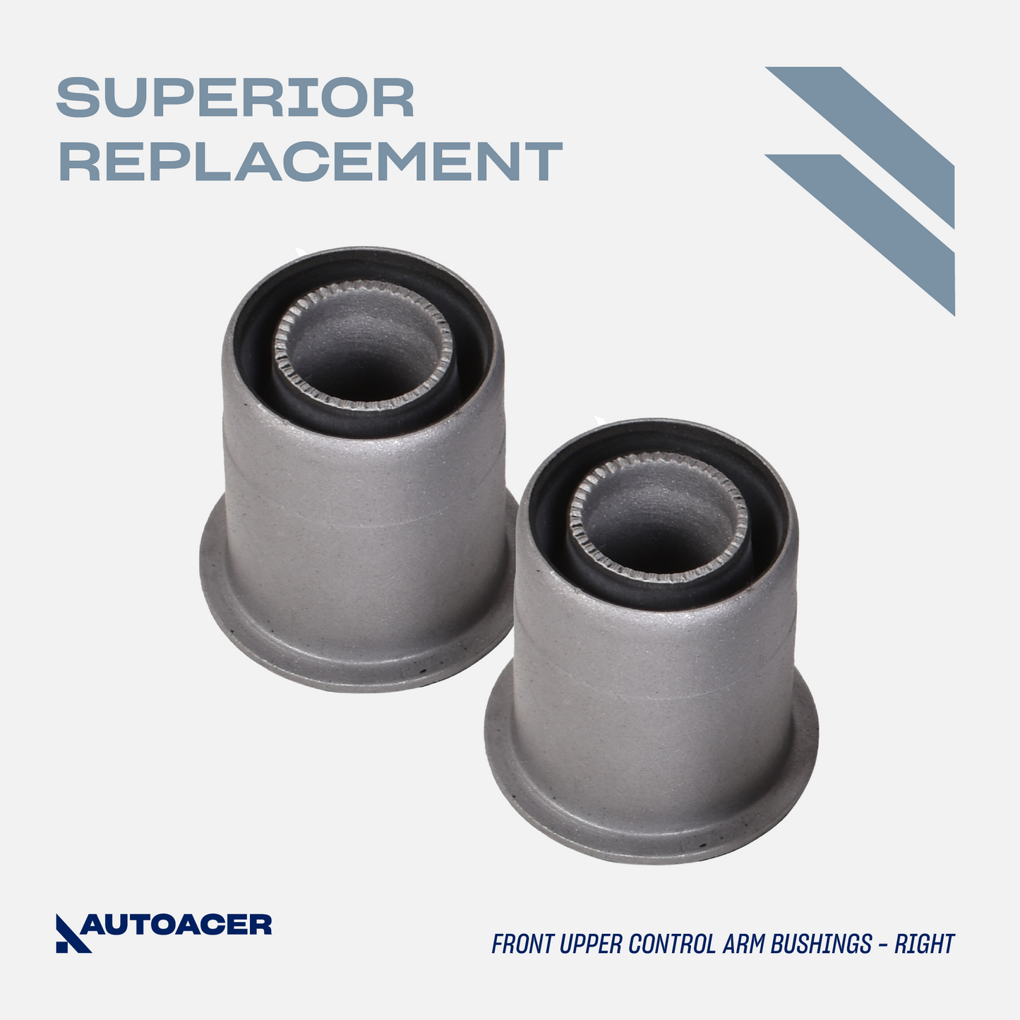 Front Bushing Kit 4 Piece - Front Upper Control Arm Bushes for Toyota Tacoma S-Runner 2001-2004, Base 2001-2004, DLX 2001-2003, RWD 1995-2000, RWD / 2WD Models