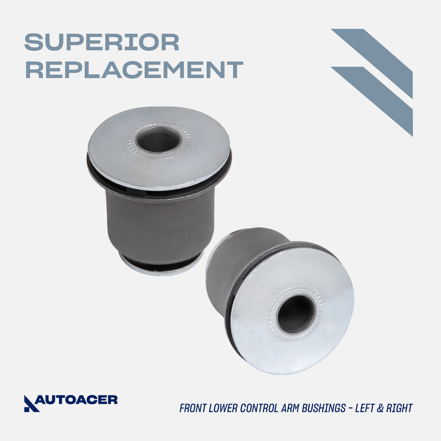 AUTOACER - 8p Front Upper & Lower Control Arm Bushings For Toyota Tundra 2000 - 2006, SEQUOIA 2001 - 2007