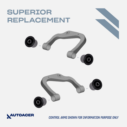 AUTOACER - 8p Front Upper & Lower Control Arm Bushings For Toyota Tundra 2000 - 2006, SEQUOIA 2001 - 2007
