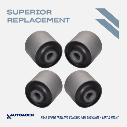 AUTOACER - 10p Rear Upper Lower Trailing Arms Bushings & Panhard Bushings For Lexus LX470, Land Cruiser 1998 - 2007
