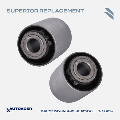 Front Suspension Kit 10 Pcs - Front Upper, Lower Control Arm Bushing Kit For Lexus LS460 LS600h Year 2007-2017 AWD Models