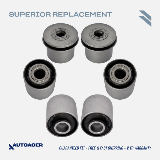 Front Lower Frontward Rearward Control Arm Bushes for Lexus LS460 / LS460L 2007-2017, LS 600h 2009-2017 AWD