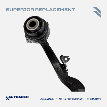 Front Lower Control Arm Kit 2 Pieces - Front Lower Rearward Control Arms for Lexus LS460/ LS460L 2007-2017, LS 600h 2008-2017 AWD Models