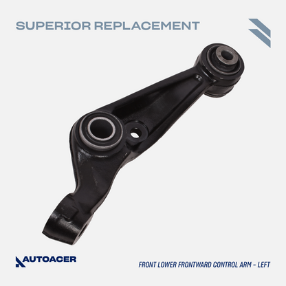 AUTOACER Front Lower Forward Control Arm Kit 2 Pcs with Bushings Fitted for LEXUS LS460 / LS460L 2007 - 2017, LS 600h 2008 - 2017 AWD Models