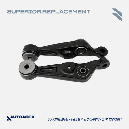 AUTOACER Front Lower Forward Control Arm Kit 2 Pcs with Bushings Fitted for LEXUS LS460 / LS460L 2007 - 2017, LS 600h 2008 - 2017 AWD Models
