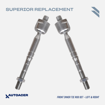 AUTOACER Suspension Kit 14p - Front Upper Lower Control Arms, Tie Rods & Sway / Stabilizer Bar Links for LEXUS LS460 / LS460L 2007-2017, LS600h 2008-2017