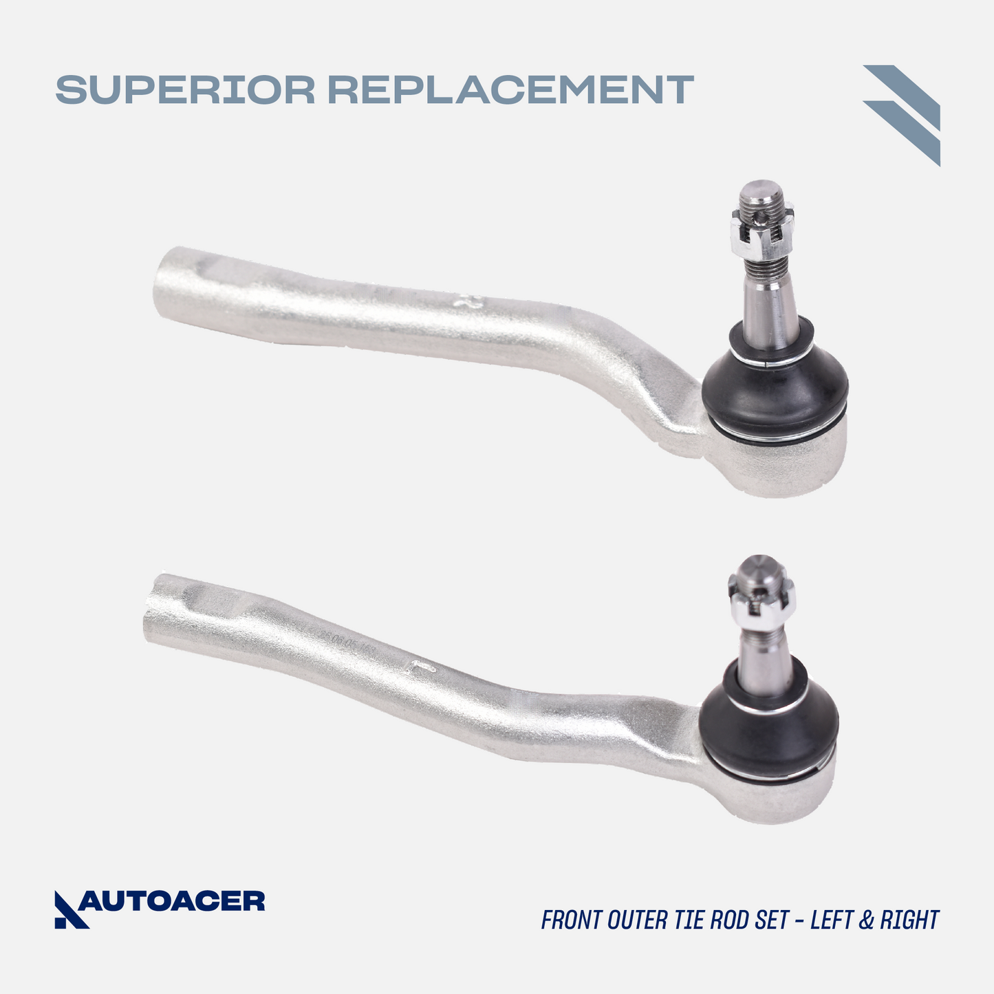 AUTOACER Suspension Kit 14p - Front Upper Lower Control Arms, Tie Rods & Sway / Stabilizer Bar Links for LEXUS LS460 / LS460L 2007-2017, LS600h 2008-2017