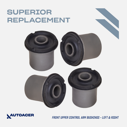 AUTOACER - 16p Front Upper Lower Control Arm Bushings, Ball Joints & Tie Rod Assembly for 4RUNNER / HILUX SURF 1995 - 2002, LAND CRUISER 90  1996 - 2002