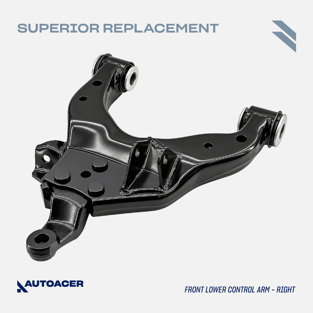 AUTOACER - 4p Front Lower Control Arms & Ball Joint Kit for 4RUNNER / HILUX SURF 1995 - 2002 (2WD / 4WD MODELS), LAND CRUISER PRADO 1996 - 2002 (4WD MODELS)