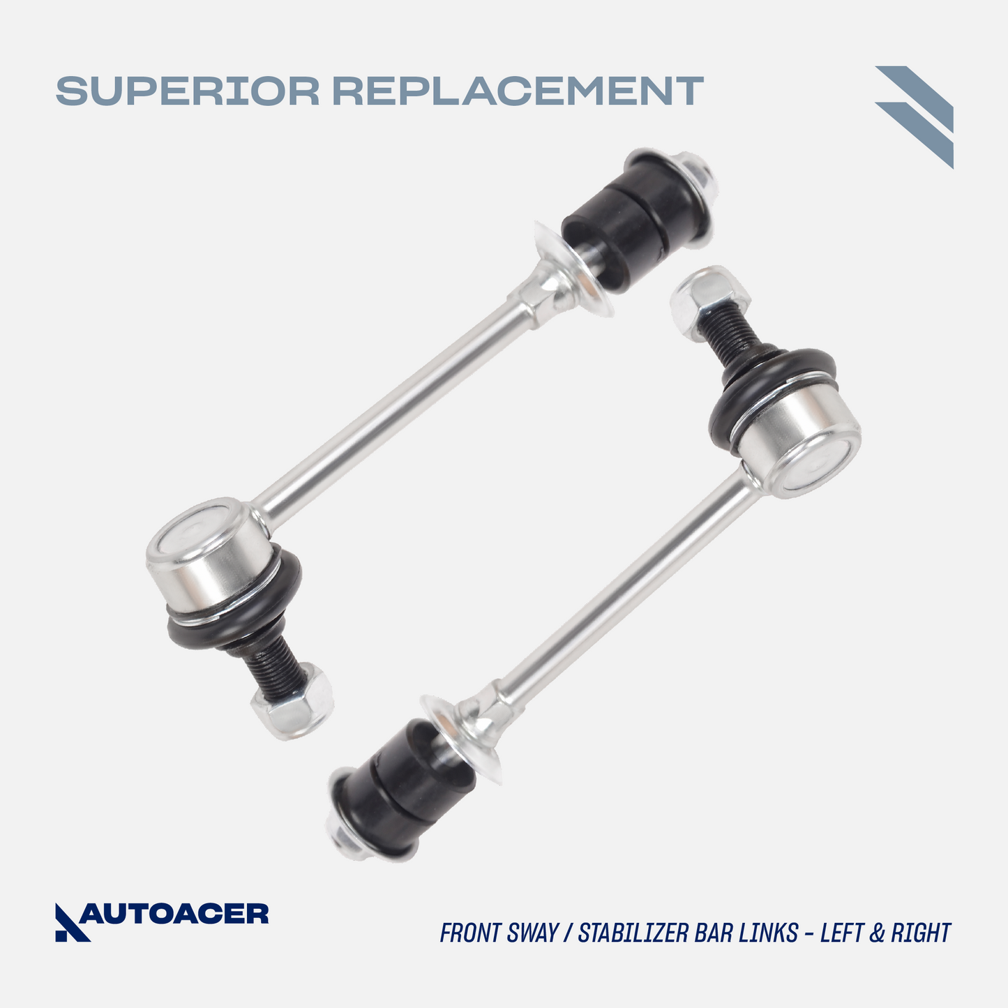 AUTOACER Suspension Kit 18p - Front Upper Lower Control Arm Bushings, Ball Joints, Tie Rod Assembly, Stabilizer Bar Links for TOYOTA Hilux Surf 1995 - 2002, Land Cruiser Prado 1996 - 2002