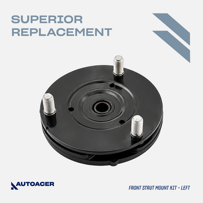 AUTOACER - 2p Front Upper Strut Mount Set For Toyota Tacoma, Hilux / 4Runner, Pre-Runner, Land Cruiser Prado  2/4WD 1995-2004