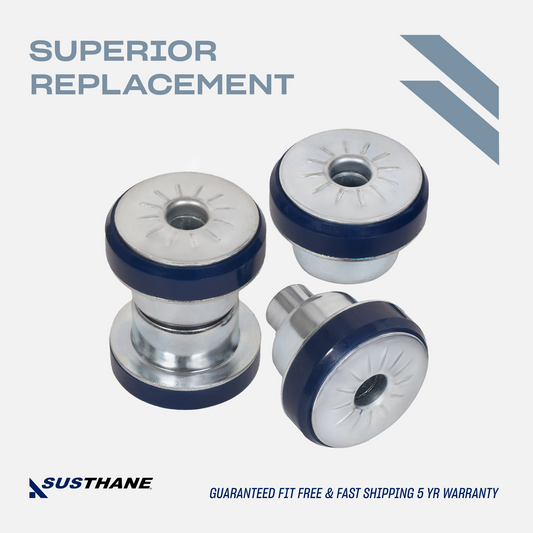 AUTOACER - Front Lower Control Arm Polyurethane Bushings 2 Piece for Lexus LS430 All Trims & Models