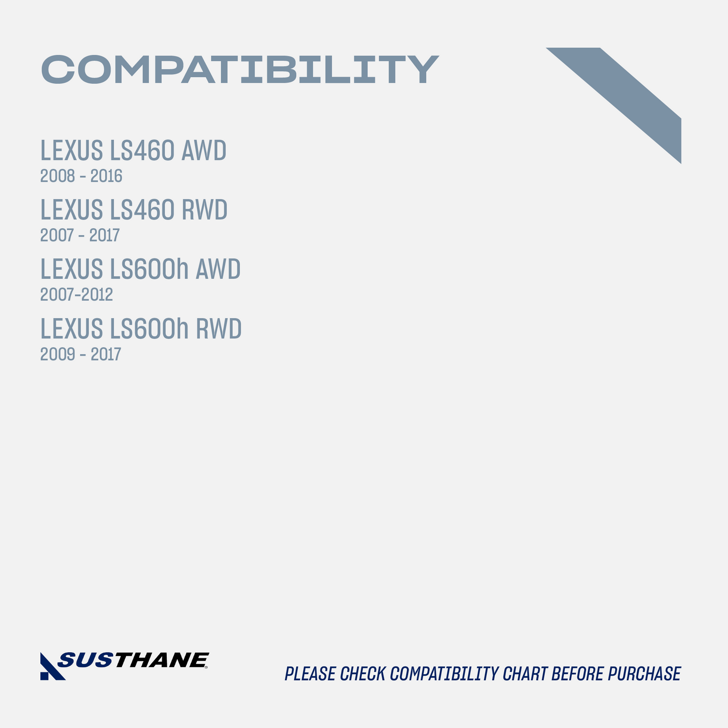 Front Upper Forward and Rearward Control Arm Kit 4 Pcs with PU Bushings & Ball Joints Fitted for Lexus LS460 2007-2017 LS600h 09-17 Fits All AWD and RWD models