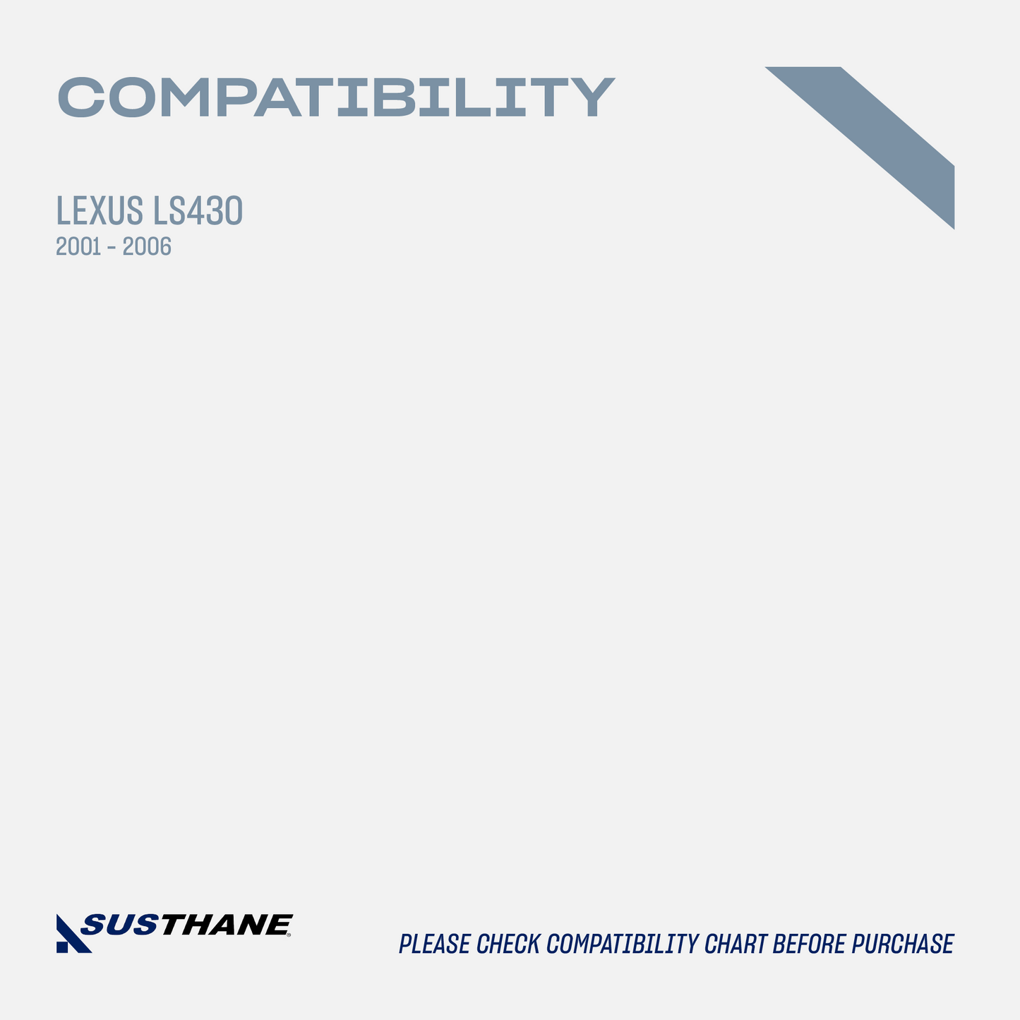 Front Control Arm Repair Kit 2 Pcs - Front Lower Control Arm PU Bushings Fitted into Bracket, Compatible with LS430 2001 2002 2003 2004 2005 2006, All Trims & Models