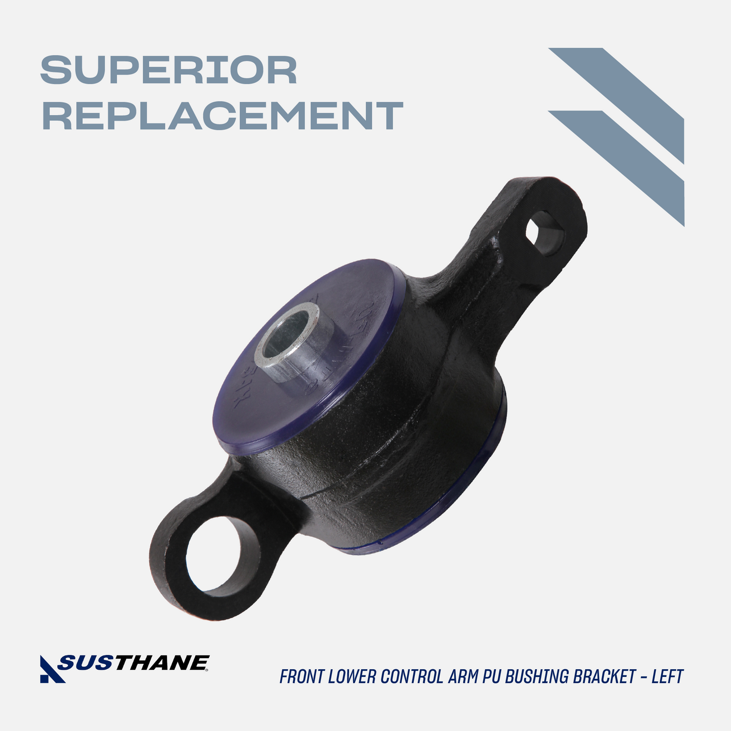 Front Control Arm Repair Kit 2 Pcs - Front Lower Control Arm PU Bushings Fitted into Bracket, Compatible with LS430 2001 2002 2003 2004 2005 2006, All Trims & Models