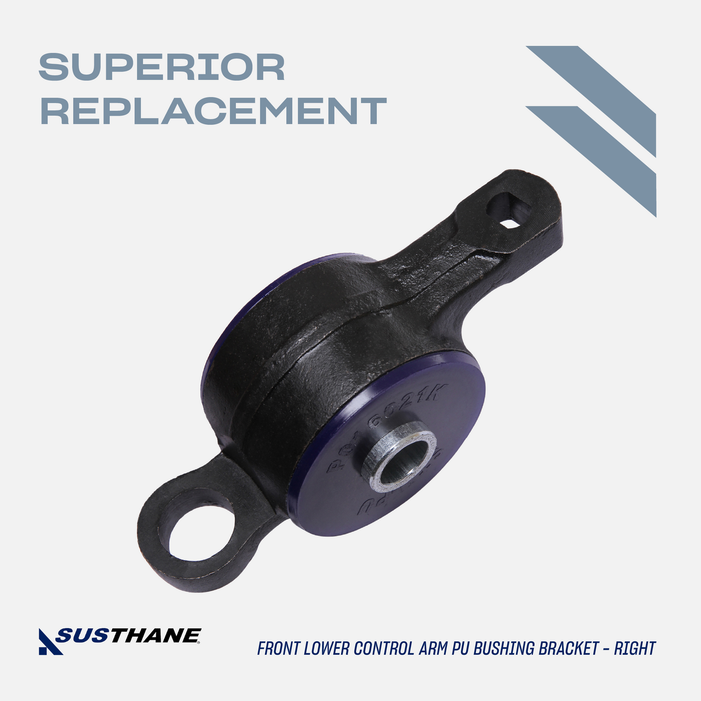 Front Control Arm Repair Kit 2 Pcs - Front Lower Control Arm PU Bushings Fitted into Bracket, Compatible with LS430 2001 2002 2003 2004 2005 2006, All Trims & Models