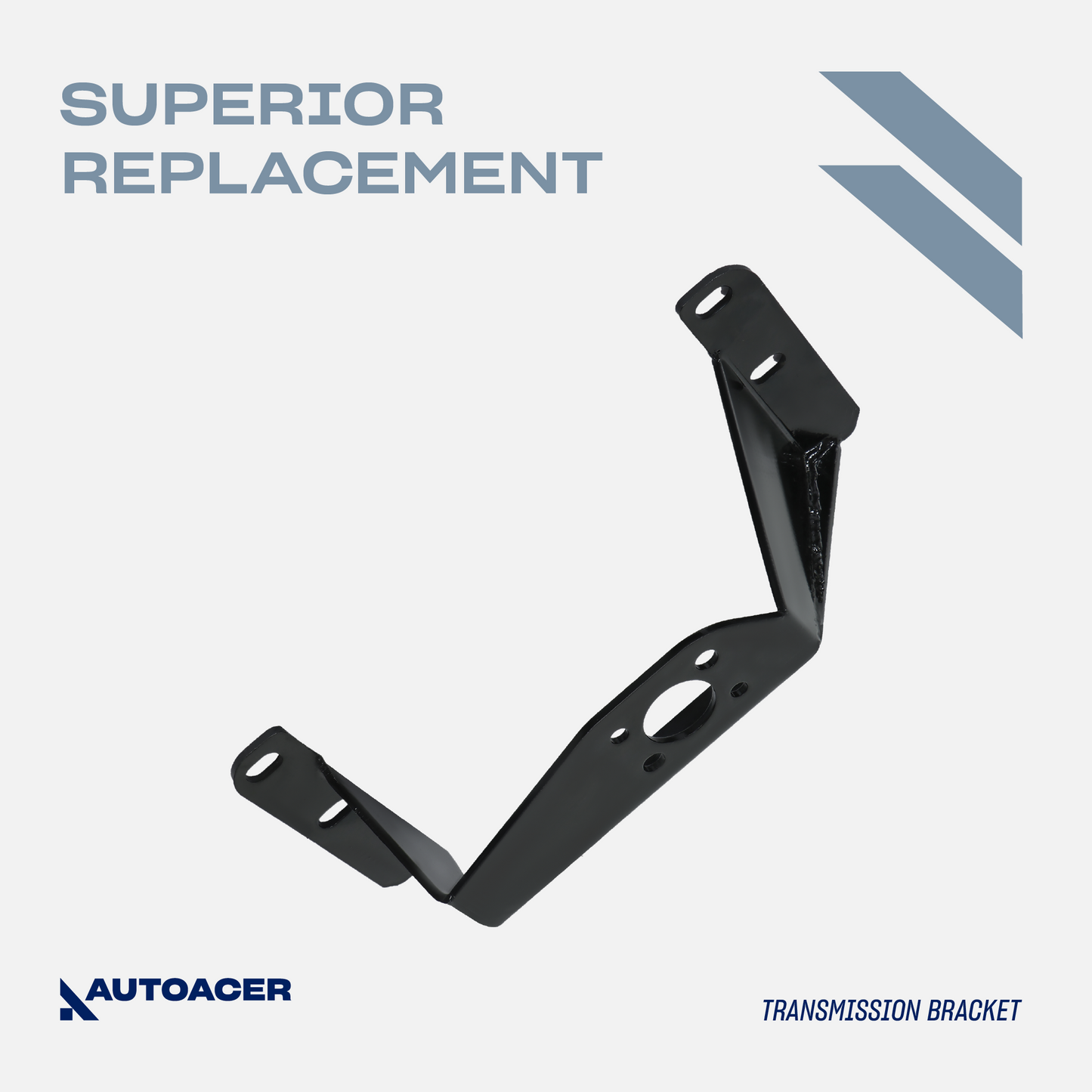 AUTOACER - Engine Swap Motor Mount & Transmission Bracket Kit 3 Piece for Nissan 240sx