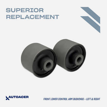 AUTOACER - Front Lower Forward & Rearward Control Arm Bushing Kit 4 Piece for Nissan Altima, Maxima, Infiniti JX35
