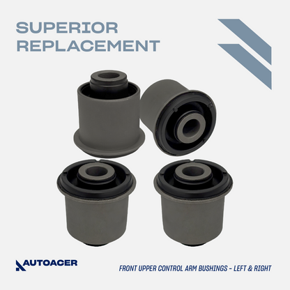 AUTOACER - Front Upper & Lower Control Arm Bushing Kit for Nissan Pathfinder, Armada, Titan, Infiniti QX56, QX80