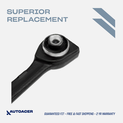 AUTOACER - Front Lower Rearward Control Arm Kit 2 Piece for Mercedes Benz S550 2007-2011 RWD