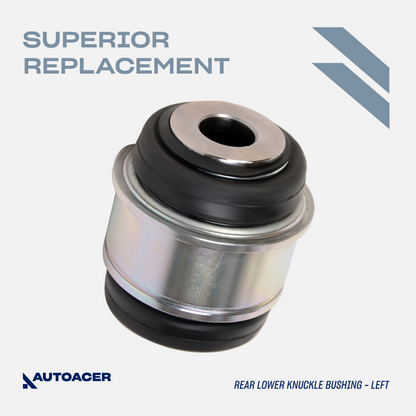 AUTOACER - Rear Lower Knuckle Bushing Kit 2 Piece for Land Rover LR3, LR4, Range Rover Sport