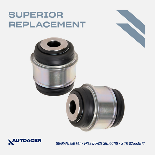 AUTOACER - Rear Lower Knuckle Bushing Kit 2 Piece for Land Rover LR3, LR4, Range Rover Sport