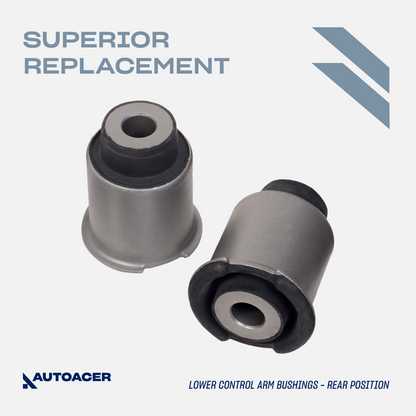 AUTOACER - 12p Front Upper & Lower Control Arm Bushings + Ball Joints for LAND ROVER LR3 2004 - 2009, LR4 2009 - 2018 & Rover Sport 2005-2013