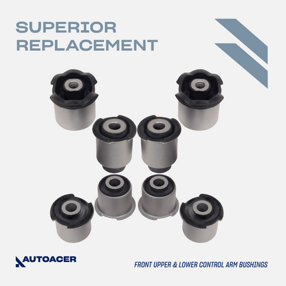 AUTOACER - Front & Rear Upper, Lower Control Arm Bushes & Knuckle Bushing Kit 20 Piece Land Rover Range Rover Sport L320