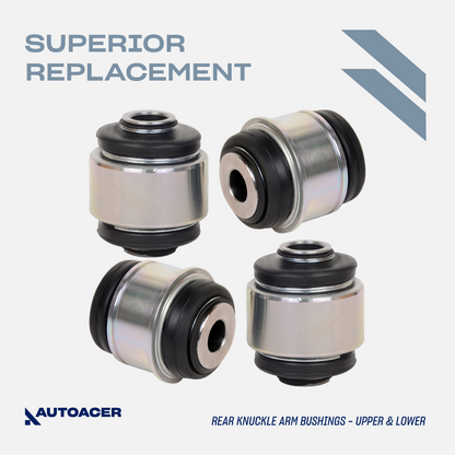 AUTOACER - Front & Rear Upper, Lower Control Arm Bushes & Knuckle Bushing Kit 20 Piece Land Rover Range Rover Sport L320
