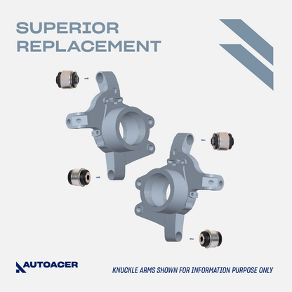 AUTOACER - Front & Rear Upper, Lower Control Arm Bushes & Knuckle Bushing Kit 20 Piece Land Rover Range Rover Sport L320