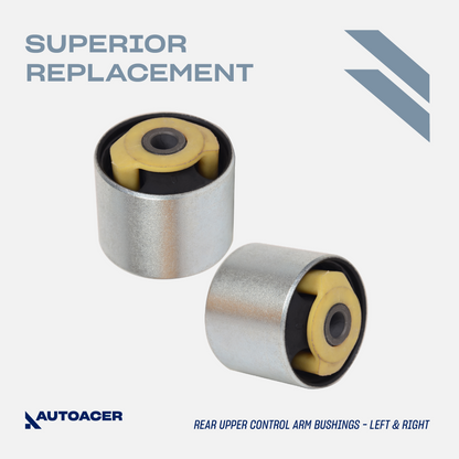 AUTOACER - Rear Upper Control Arm Bushing Kit 4 Piece for Land Rover LR3 & LR4