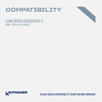 Rear Suspension Kit 2 Piece - Steering Drag Link & Track Tie Rod End Bar (HD) for Land Rover Discovery II 1998-2004 All Models,