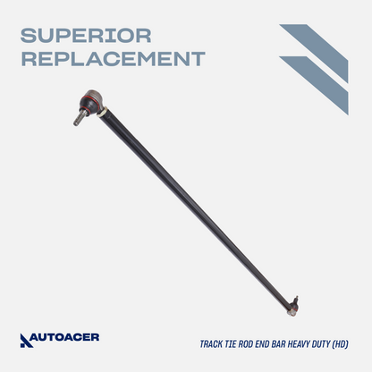 Rear Suspension Kit 2 Piece - Steering Drag Link & Track Tie Rod End Bar (HD) for Land Rover Discovery II 1998-2004 All Models,