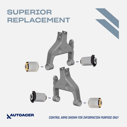 AUTOACER - Front & Rear Control Arm Bushings & Ball Joint Kit for Land Rover LR3 2004 - 2009, LR4 2009 - 2018 (L319)