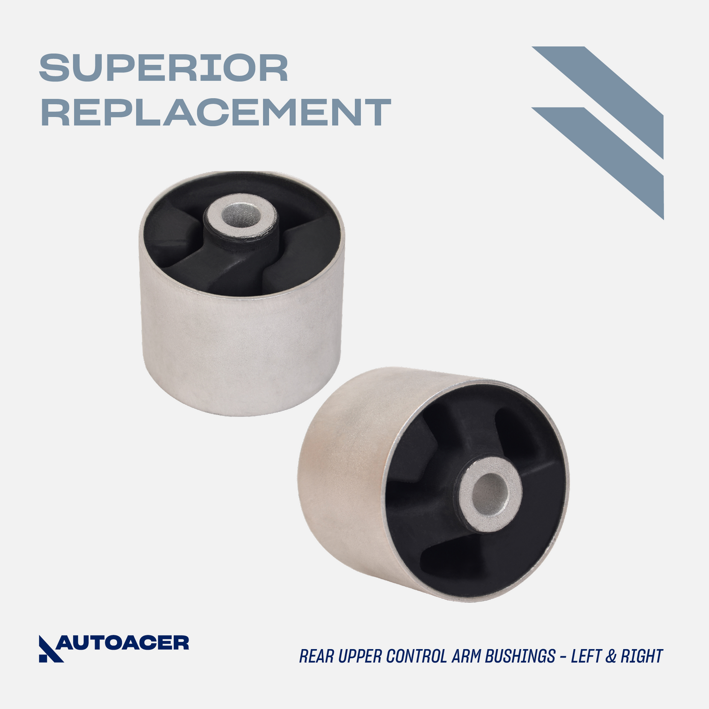 AUTOACER - 12p Rear Upper, Lower Control Arm Bushes & Knuckle Bushings Fits Land Rover Range Rover Sport L320 2005 - 2013