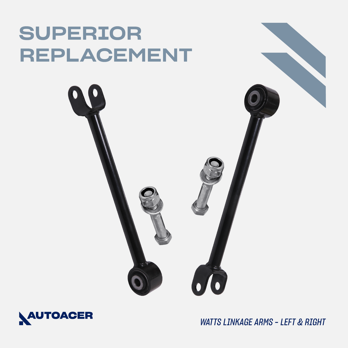 AUTOACER Watts Linkage Arms & Assembly Bushing Kit 5 Pcs for Land Rover Discovery II All Models 1998 - 2004