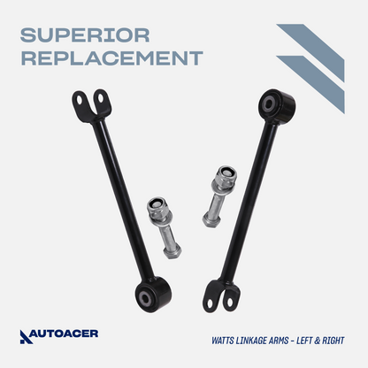 AUTOACER Watts Linkage Arms & Assembly Bushing Kit 5 Pcs for Land Rover Discovery II All Models 1998 - 2004