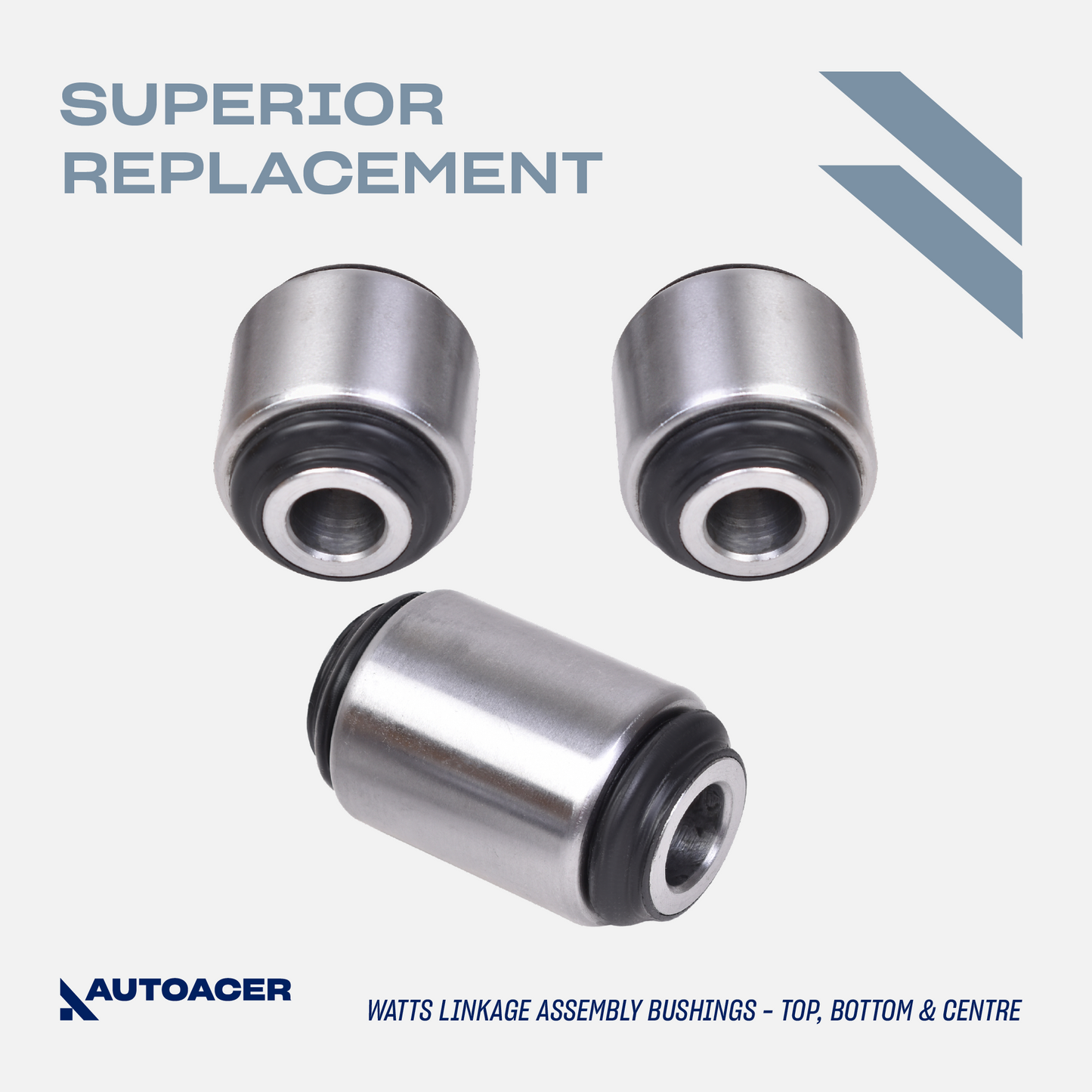 AUTOACER Watts Linkage Arms & Assembly Bushing Kit 5 Pcs for Land Rover Discovery II All Models 1998 - 2004