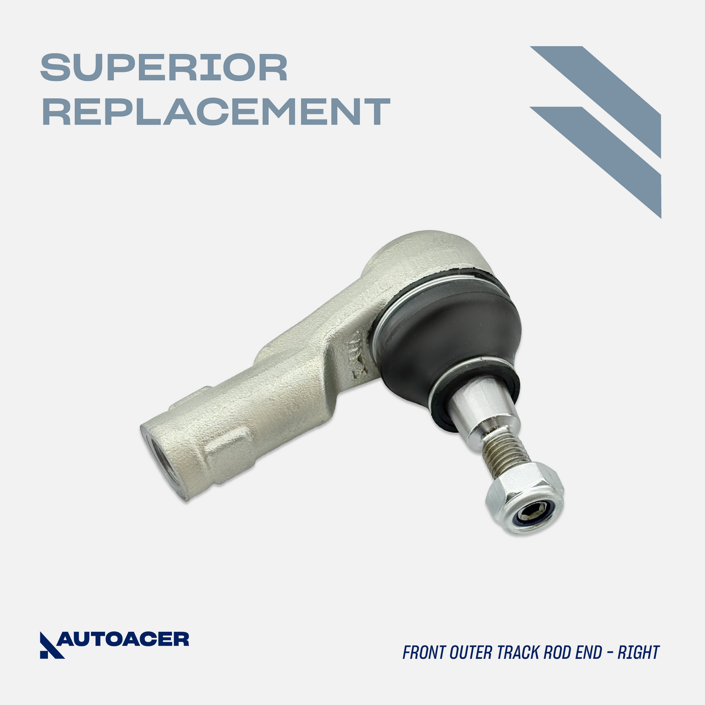 AUTOACER - 6p Front Inner Outer Track Rods & Lower Ball Joints for Land Rover LR3 2004 - 2009