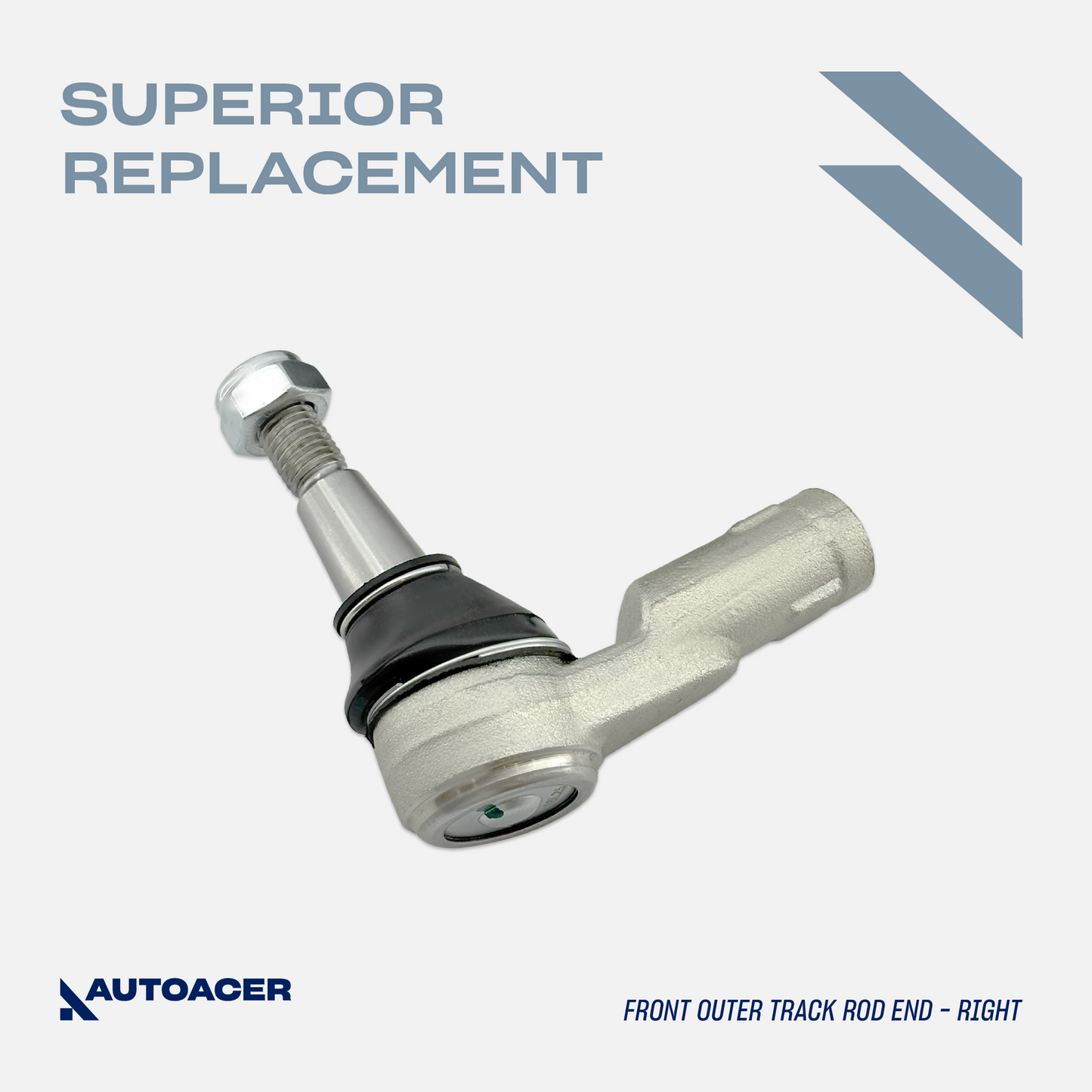 AUTOACER - 4p Front Inner Outer Tie Rod Ends for Land Rover LR4 / Discovery 4 2009 - 2018